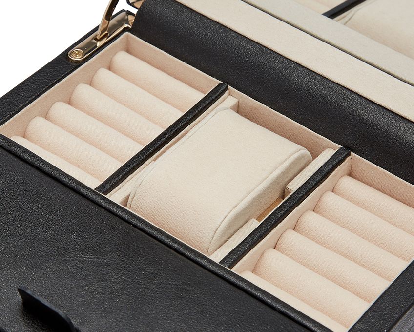 Wolf 1834 PALERMO SINGLE WINDER WITH JEWELLERY STORAGE