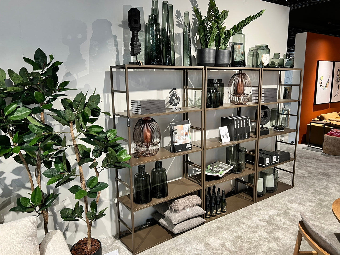 Initials by Haans Cabinet Play Skyscraper Raw Iron Metallic Brown