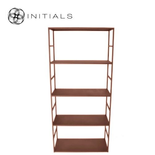 Initials by Haans Cabinet Play Skyscraper Raw Iron Metallic Brown straight