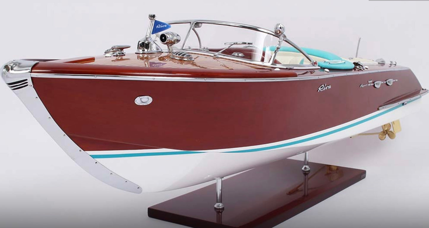 Riva Aquarama by Kiade model boats 87cm