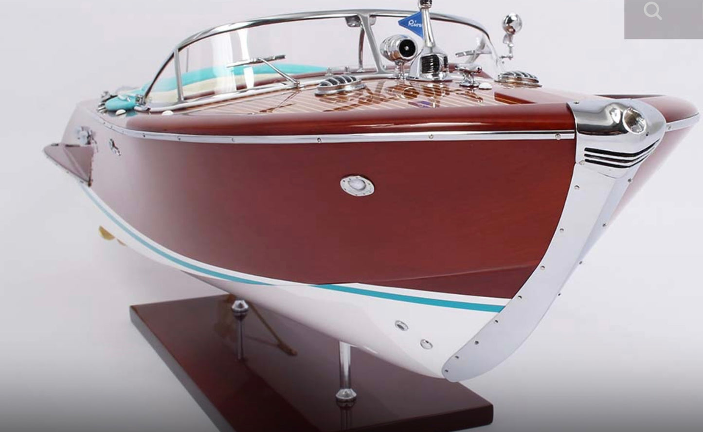 Riva Aquarama by Kiade model boats 87cm