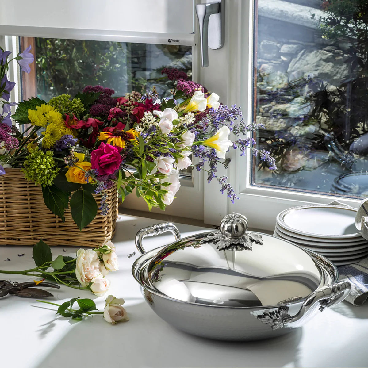 Ruffoni Opus Prima wok tomato edition 30cm