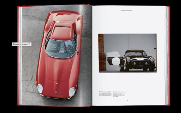 Ferrari Signed Limited Edition Table Book in showcase