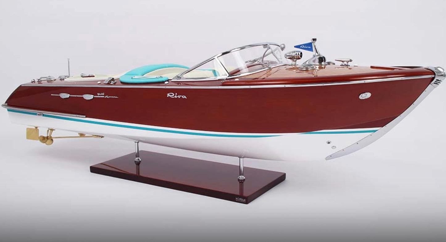 Riva Aquarama by Kiade model boats 87cm