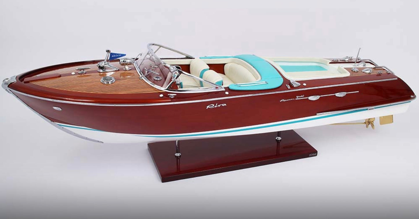 Riva Aquarama by Kiade model boats 87cm