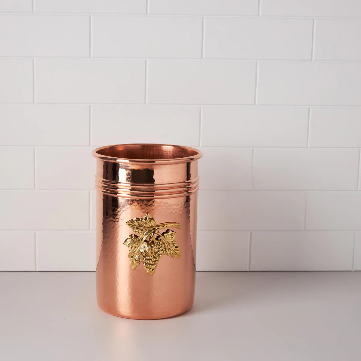 Ruffoni copper wine bottle holder
