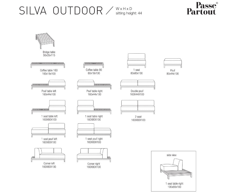 Passe Partout Silva Outdoor Element